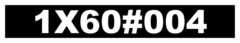 1X60#004