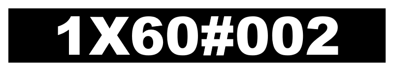 1X60#002