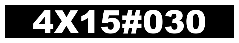 4X15#030