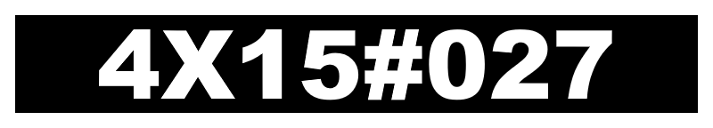 4X15#027