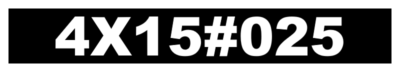 4X15#025