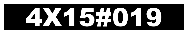 4X15#019