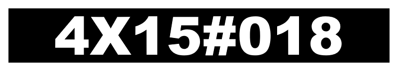 4X15#018