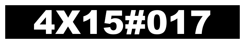 4X15#017