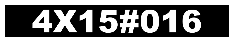 4X15#016