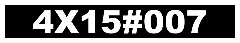 4X15#007