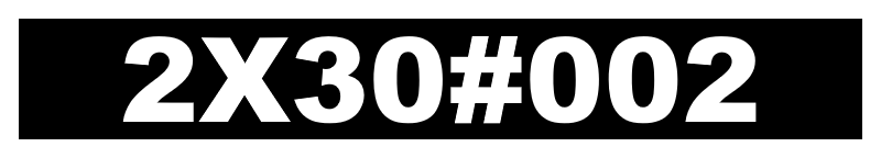 2X30#002