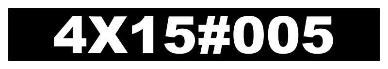 4X15#005