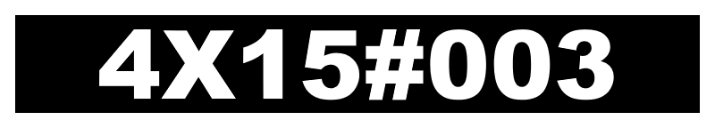 4X15#003