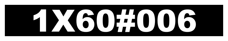 1X60#006