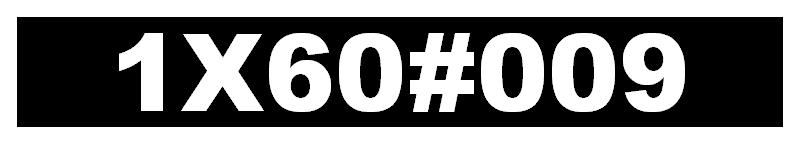 1X60#009