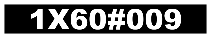 1X60#009