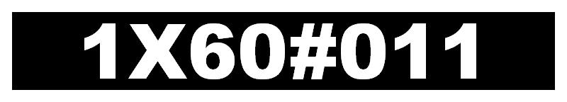 1X60#011