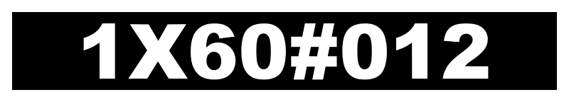 1X60#012